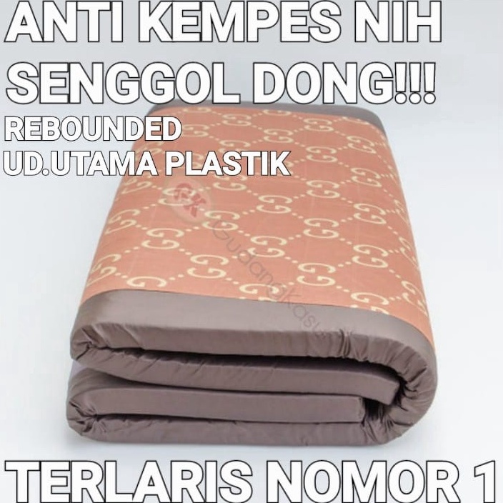 Paling popular Kasur lipat / kasur lantai / kasur dacron super busa 90X170X5CM IB0