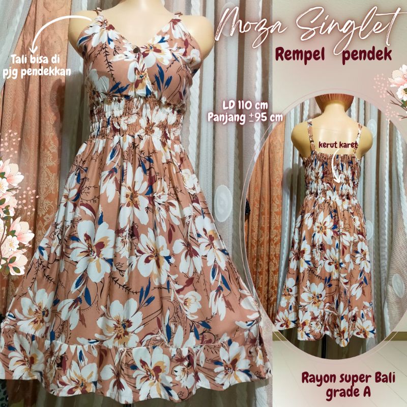 Dress Moza Singlet Rempel //Dress Moza Bali