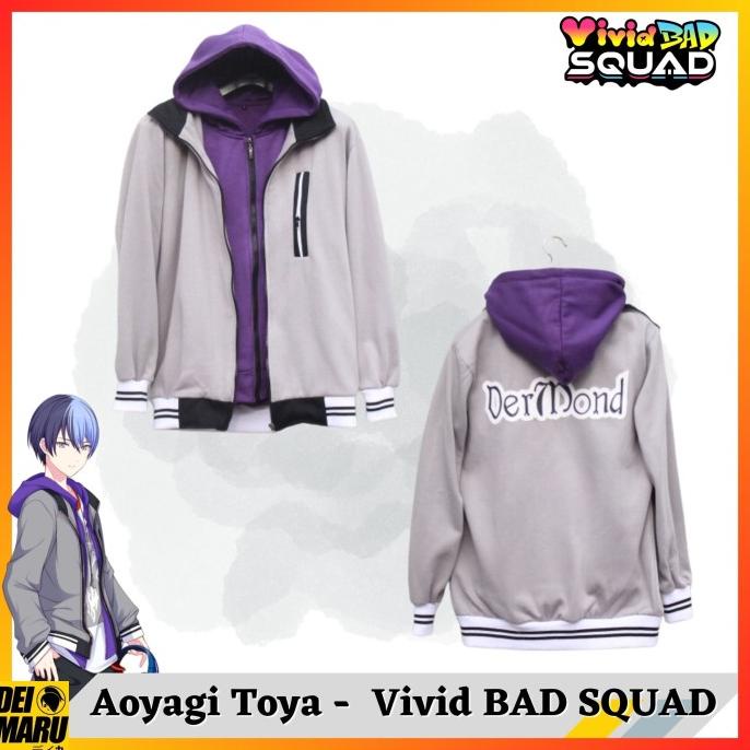 Jaket Cosplay Aoyagi Toya Project SEKAI Vivid BAD SQUAD