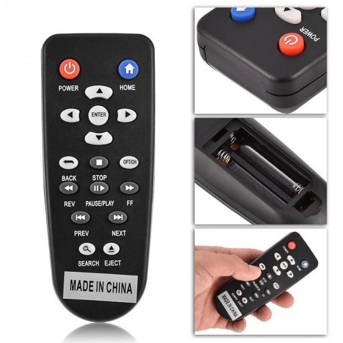 Terlaris Wd Ww001Rnn Wd Tv Wd Remote Control Wdtv Mini Hd Hub Media Player