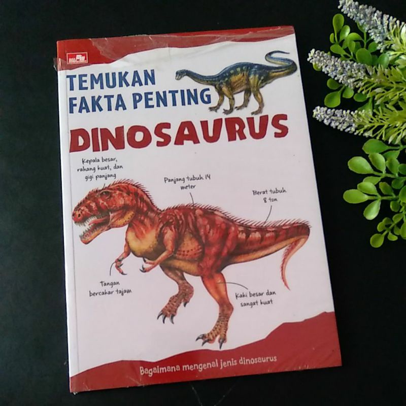 Buku Temukan fakta penting Dinosaurus
