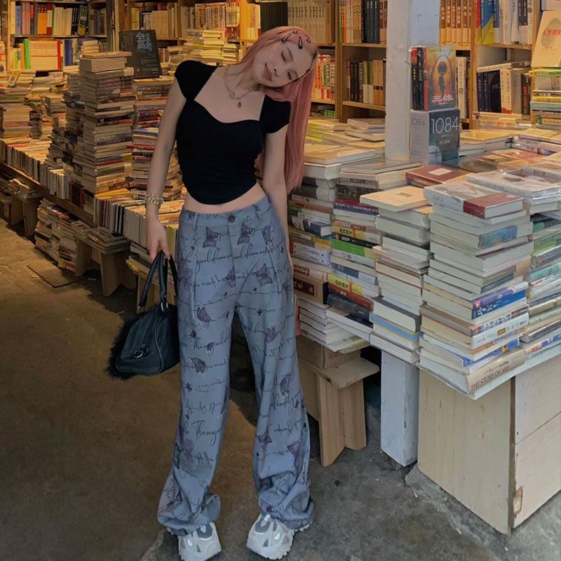 Red [Dengan Bantalan Dada] Pure Desire God Of War Backless Bahu Depan Kaos Lengan Pendek Wanita Desain Musim Panas Manis Atasan Pinggang Pendek