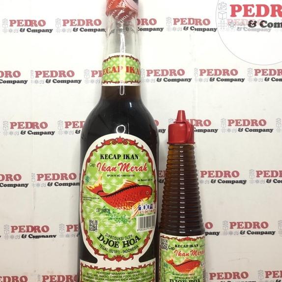 

Djoe Hoa Kecap Ikan Cap Ikan Merah 620 Ml - Fish Sauce Soy Sauce Asin