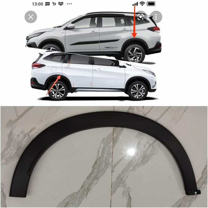 Moulding Fender Over Fender Bagian Belakang Rush Terios Original