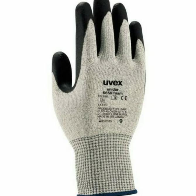 hand gloves uvex unidur 6659 foam