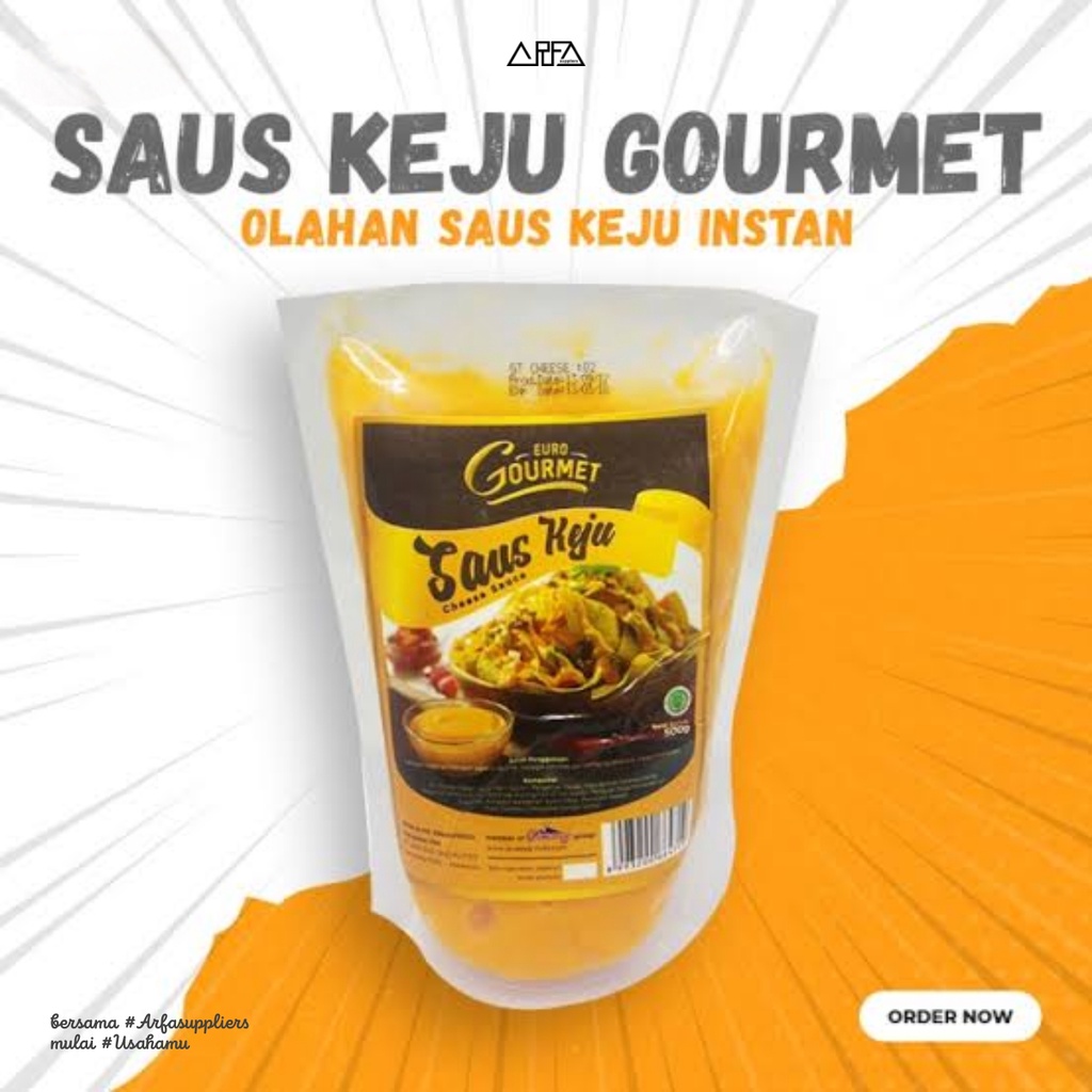 

Saos Keju Euro Gourmet 500gr