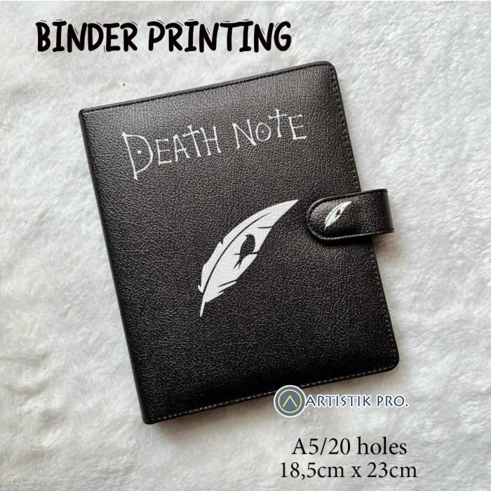 

Best Seller Binder Printing Death Note A5/Ring20, B5/Ring26