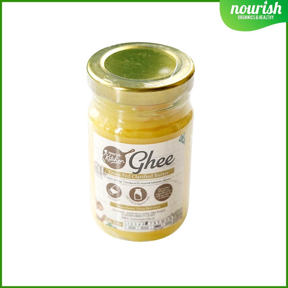 

Stok terbaru Ghee (Grass Fed Ghee Clarified Butter) 100 gr