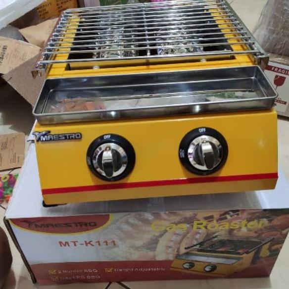 Kompor Panggangan Sosis/Bakso Bakar 2 Tungku