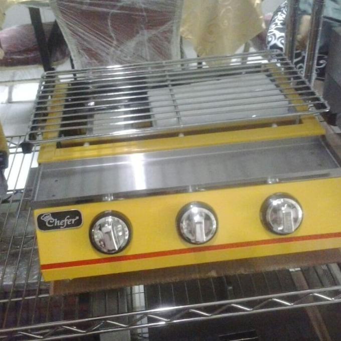 Kompor Sosis Bakar 3 Tungku