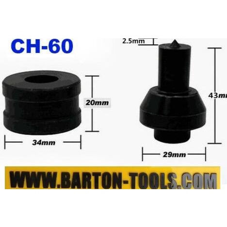 

Punching Dies 4-20.5Mm Hhm-60 Barton Ch-60 Mata Punch Busbar Pon Die