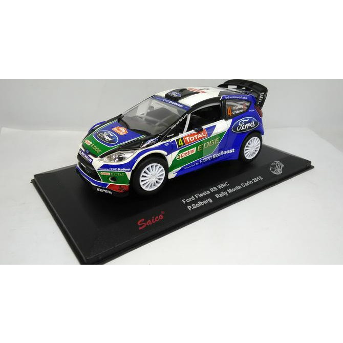 Terlaris Diecast Mobil Ford Fiesta Rs Wrc Rally Miniatur Stok Terbatas