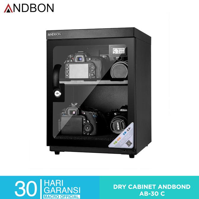 Andbon Dry Cabinet Andbond AB-30C Dry Box For Camera Lens Etc