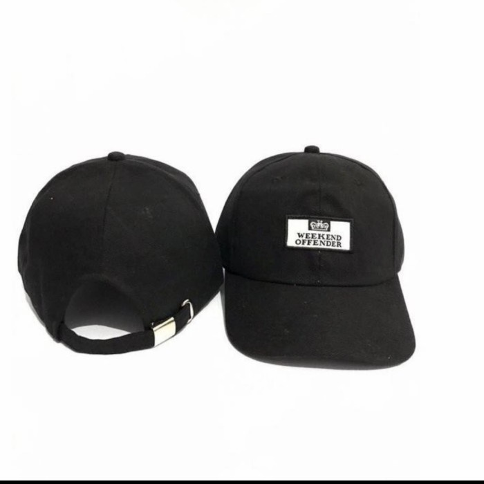 TOPI PRIA ORIGINAL Polo Caps Casual Weekend Offender - Hitam C3S1 bayar ditempat kekinian berkualita