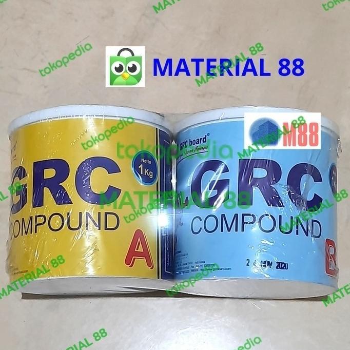 Compound GRC A + B 2 kg - Kompon Dempul GRC Board