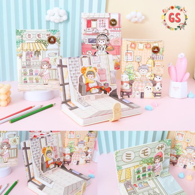 

Magnetic Notebook Diary Sweet Coupon / Jurnal agenda Buku tulis Import