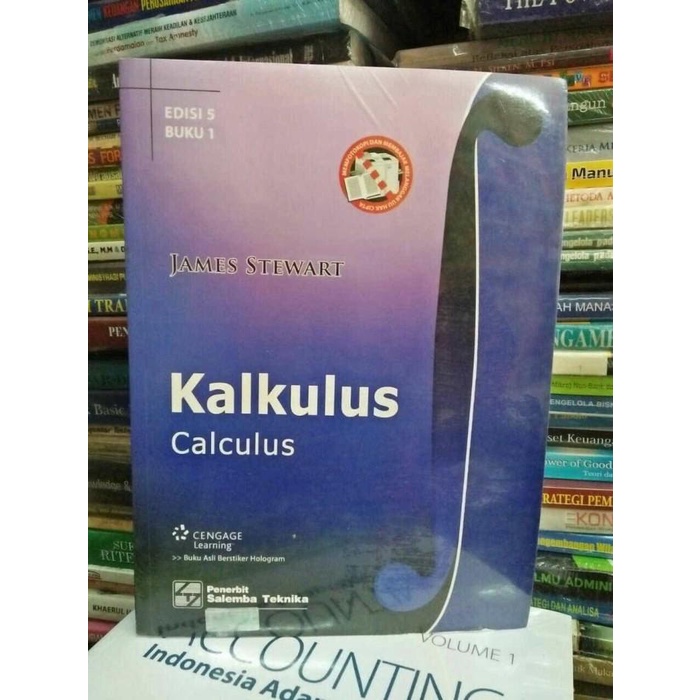 Best Seller Kalkulus 1 Calculus Edisi 5.Ori James Stewart