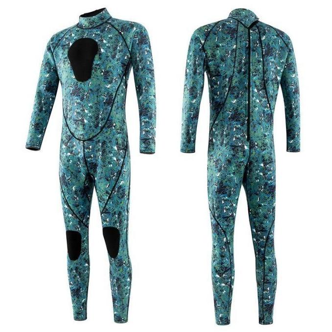 Wetsuit pria 3mm neoprene camoflauge for diving | wetsuit spearfishing