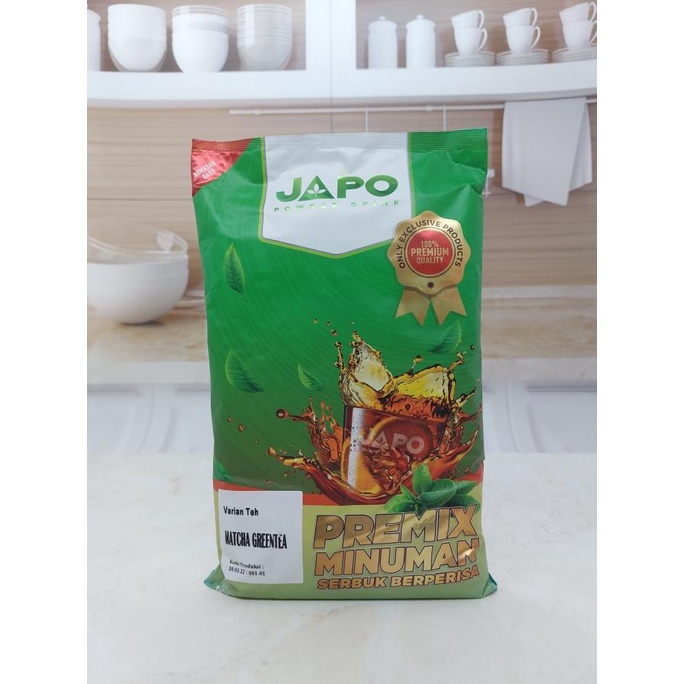 

JAPO Bubuk / Powder Minuman - Matcha Green Tea 1 kg