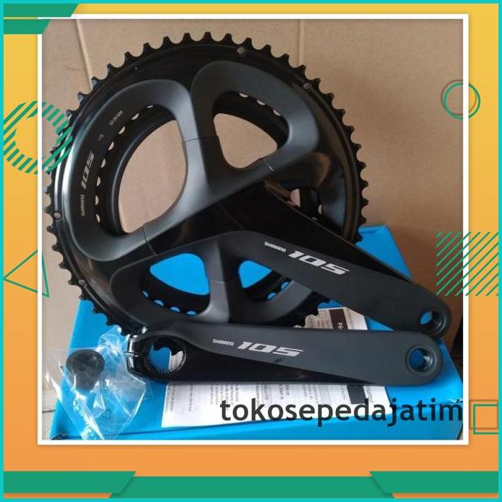 PALING MURAH GIR/CRANKSET/CRANK SET SHIMANO 105 FC-R7000 HOLLOWTECH 2/HT2 53T-39T 