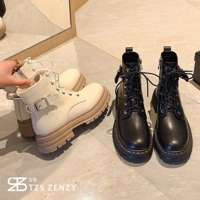 Terlaris Tzs Zenzy Morreah Boots Korea Designed - Sepatu Boots Wanita