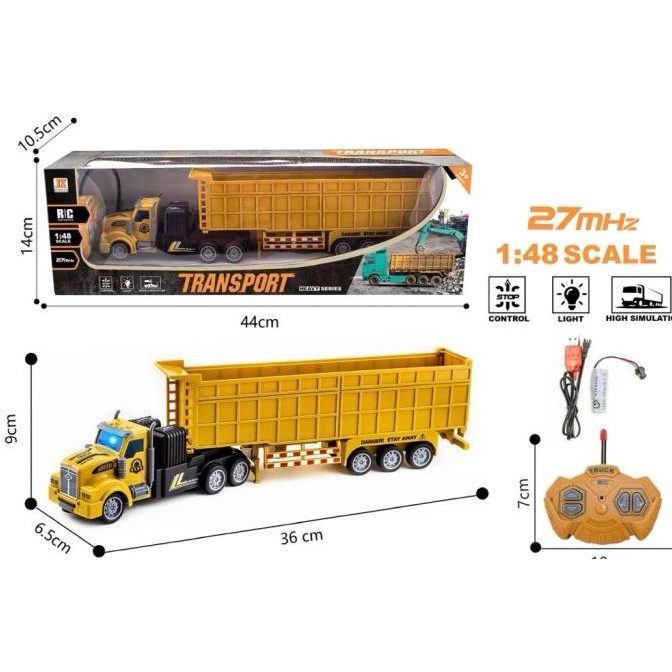 MAINAN RC TRUK KONTAINER REMOTE CONTROL TRUCK CONTAINER BESAR