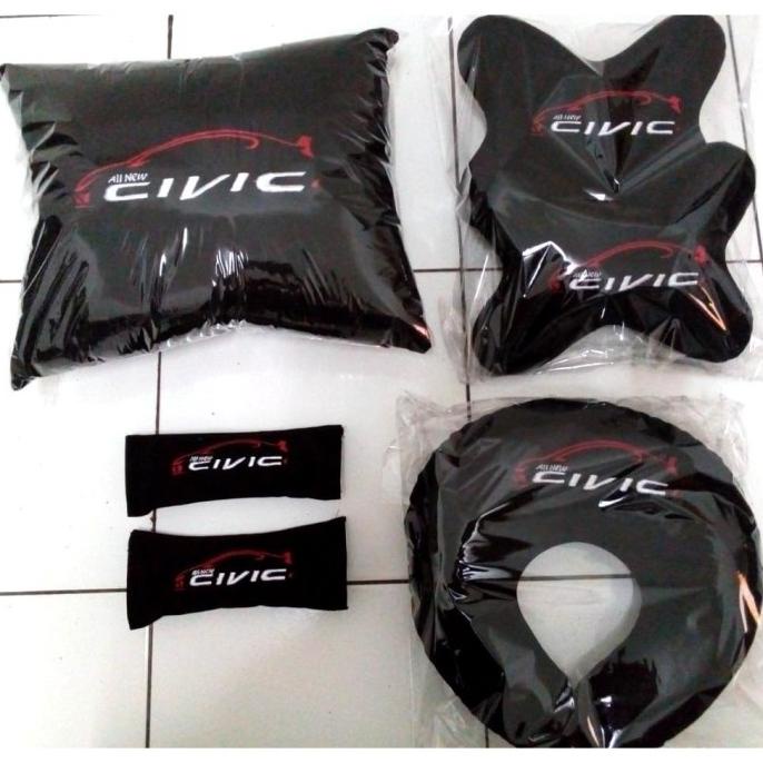 NEW  Honda All New Civic FB bantal mobil custom aksesoris interior 4 in 1