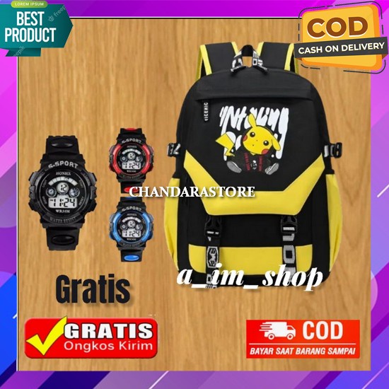 Tansel Anak Cwok Muat Taa Sekolah Kids Keren Backpack Randel Murah Tas Backpac Sklah Kits Bagpack An