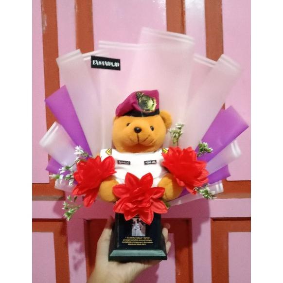 BUCKET BONEKA PIALA TNI AL //PELAUT //TNI AL//MARINIR//BONEKA PIALA COSTUM