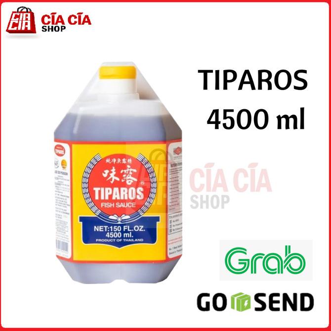 

Tiparos Fish Sauce 4500ml Kecap Ikan Tiparos Thailand 4.5L 4,5L Halal