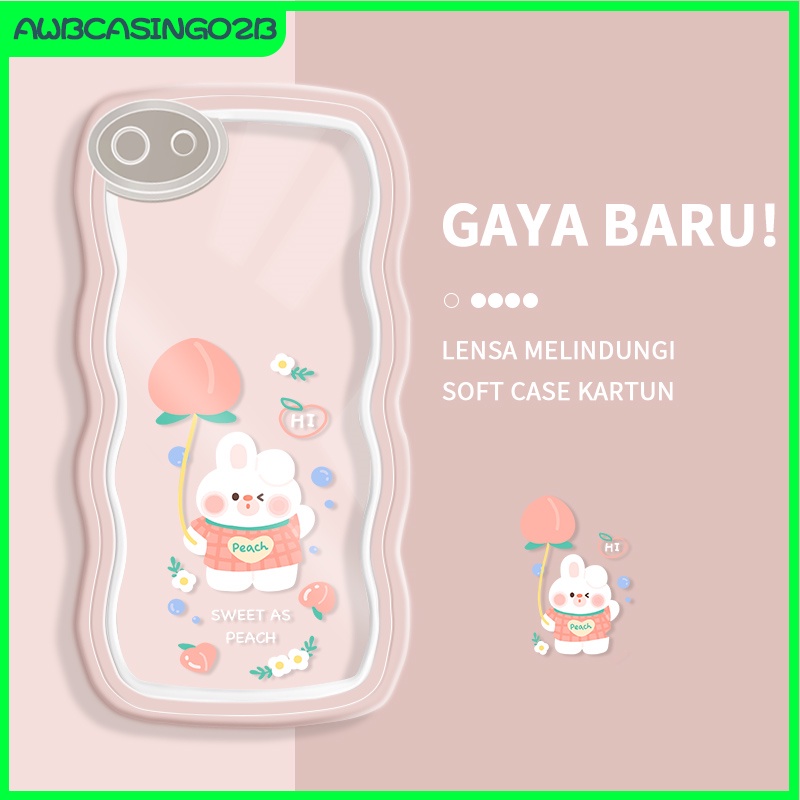 Casing Ponsel untuk OPPO A57 2016 PRO 4G/5G A53S A77S A59 F19S RENO 6 8 5 4 A11S Case Kartun Lucu Be