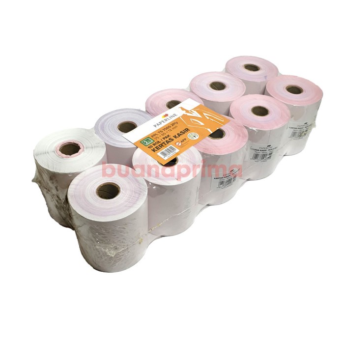 

Aurealiamall Kertas Struk 75 X 65 2 Ply Isi 10 Roll Kasir Paper Paperline Ppl