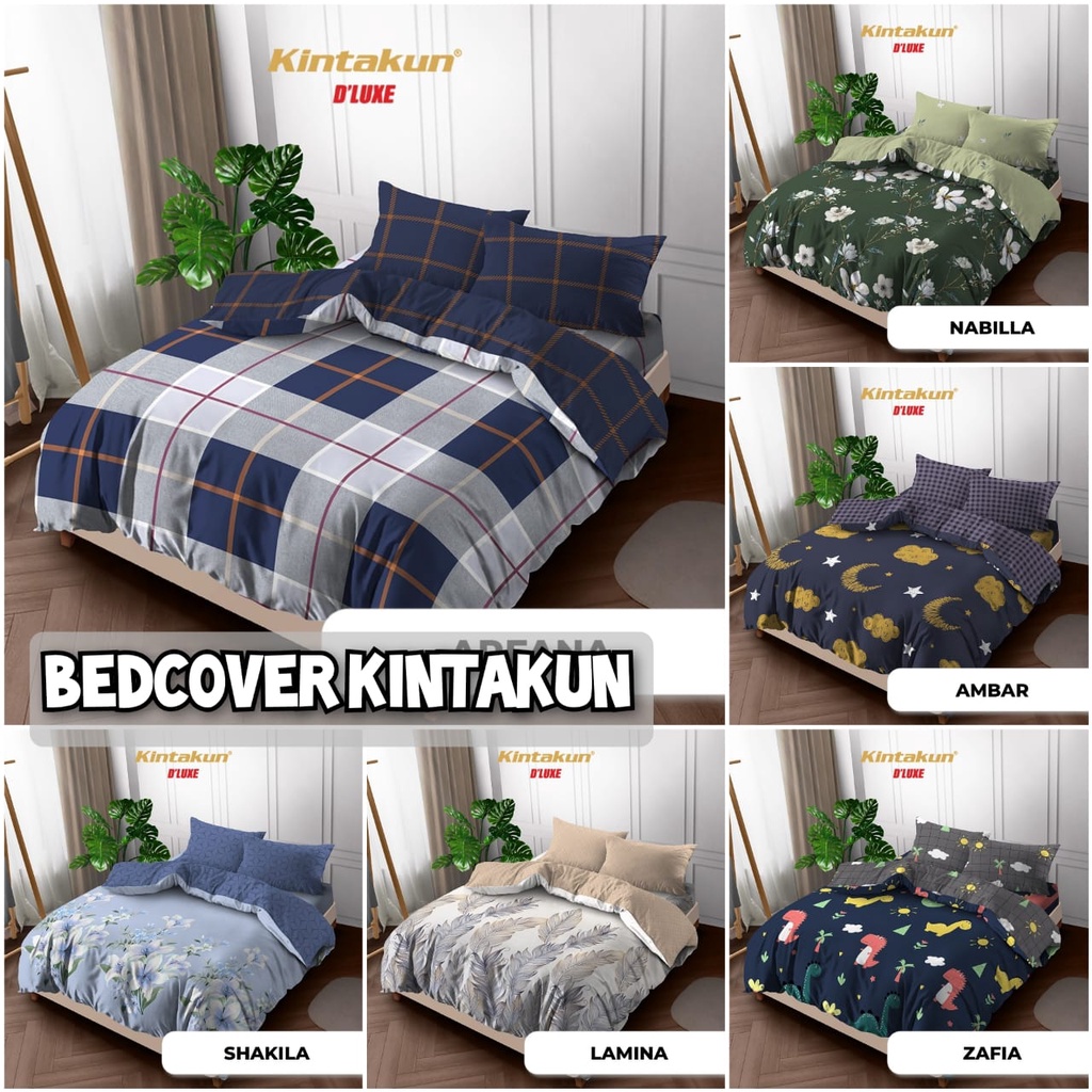 BEDCOVER KINTAKUN MURAH PART 2 - 180X200/ 160X200