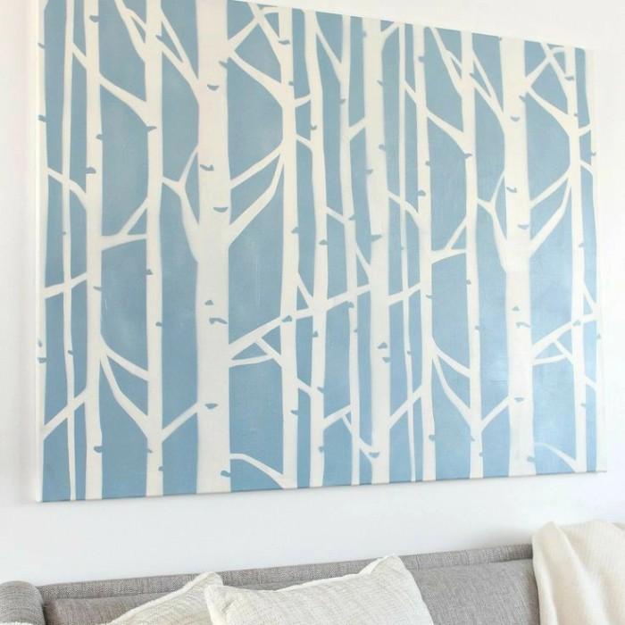 

Nubuh Stencil Dinding Motif Ranting Ukuran 50X35 Cm Bahan Tebal