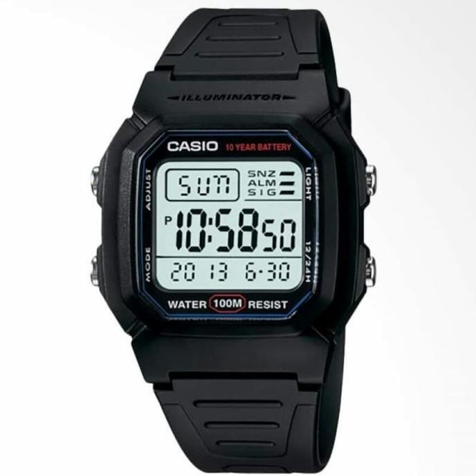 CASIO W-800H-1AV / W800H ORIGINAL & BERGARANSI