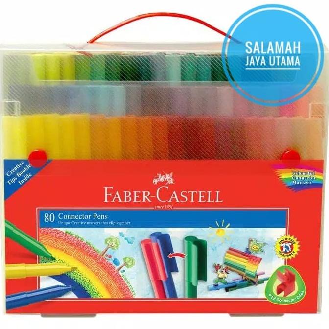 

Connector Pen 80 Warna Faber Castell Gift Set