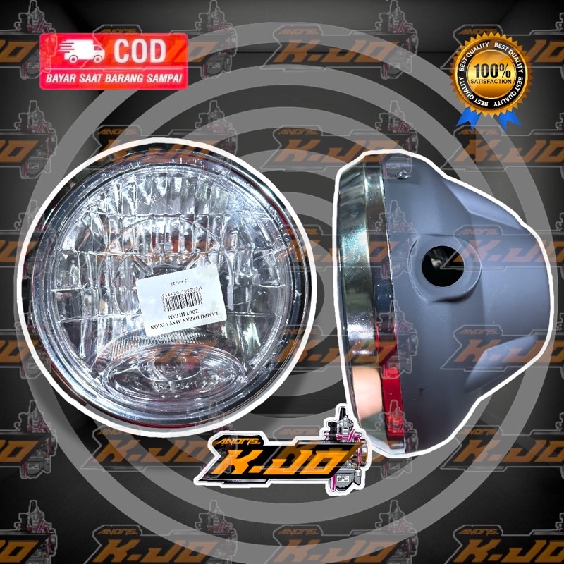 Lampu Depan Vixion Bulat/Reflektor Vixion Old Bulat
