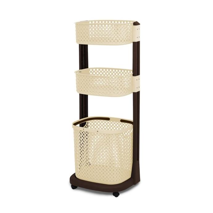 Rovega Laundry Basket Rak Keranjang Baju Kotor RLB-300 Terbaru Murah