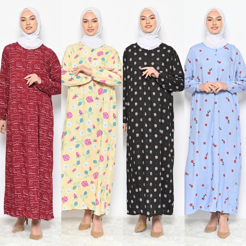 GAMIS RAYON HABEL BUSUI  SELETING  DAN  WUDHU FREANDLY