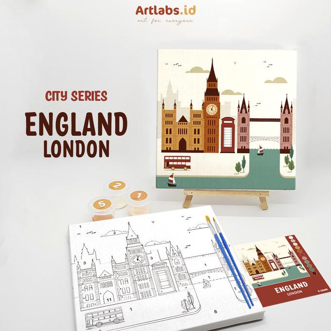 

London - Paint By Number 11 Color [City Series] | Painting Kit