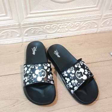 CUCI GUDANG BRAND MATAHARI Sandal Slip On Disney Sol phylon Sandal slop cewek N V D X Disney Dewasa Sandal Slide