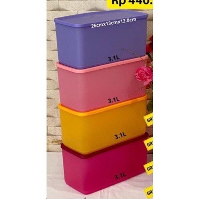 

Tupperware Funtastic Four 1Pcs Toples Kotak Makanan