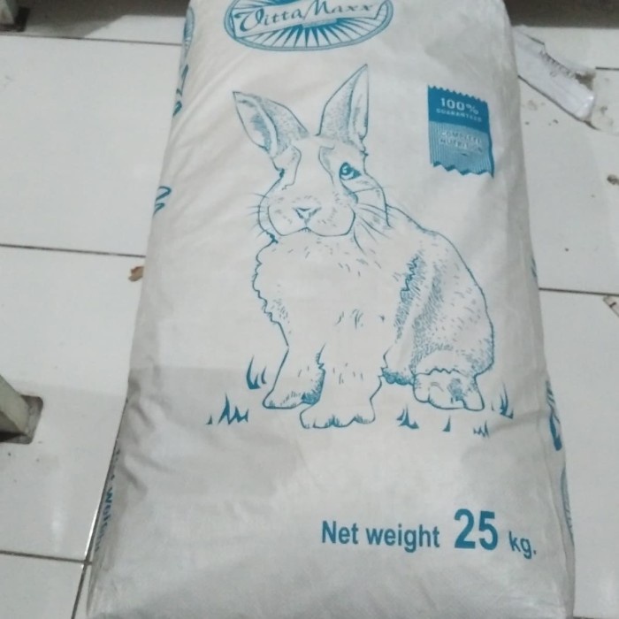 

Makanan Kelinci/Pelet Kelinci Vitamax 25Kg Ekpedisi