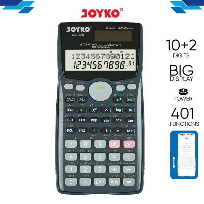 

Calculator / Kalkulator Joyko CC-25 / Scientific / 401 Functions