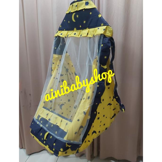 Ayunan karakter kain katun Ayunan Kasur Ayunan Motif Ayunan Kelambu