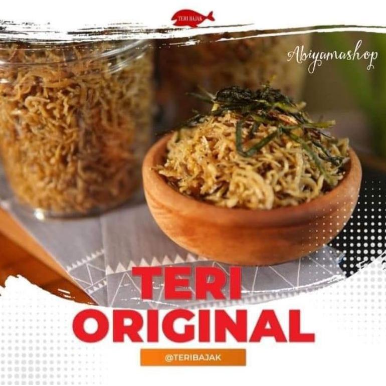 

Teri ORIGINAL TANPA sambal 150 gram | Oleh - Oleh Teri Bajak Khas Medan Best Seller