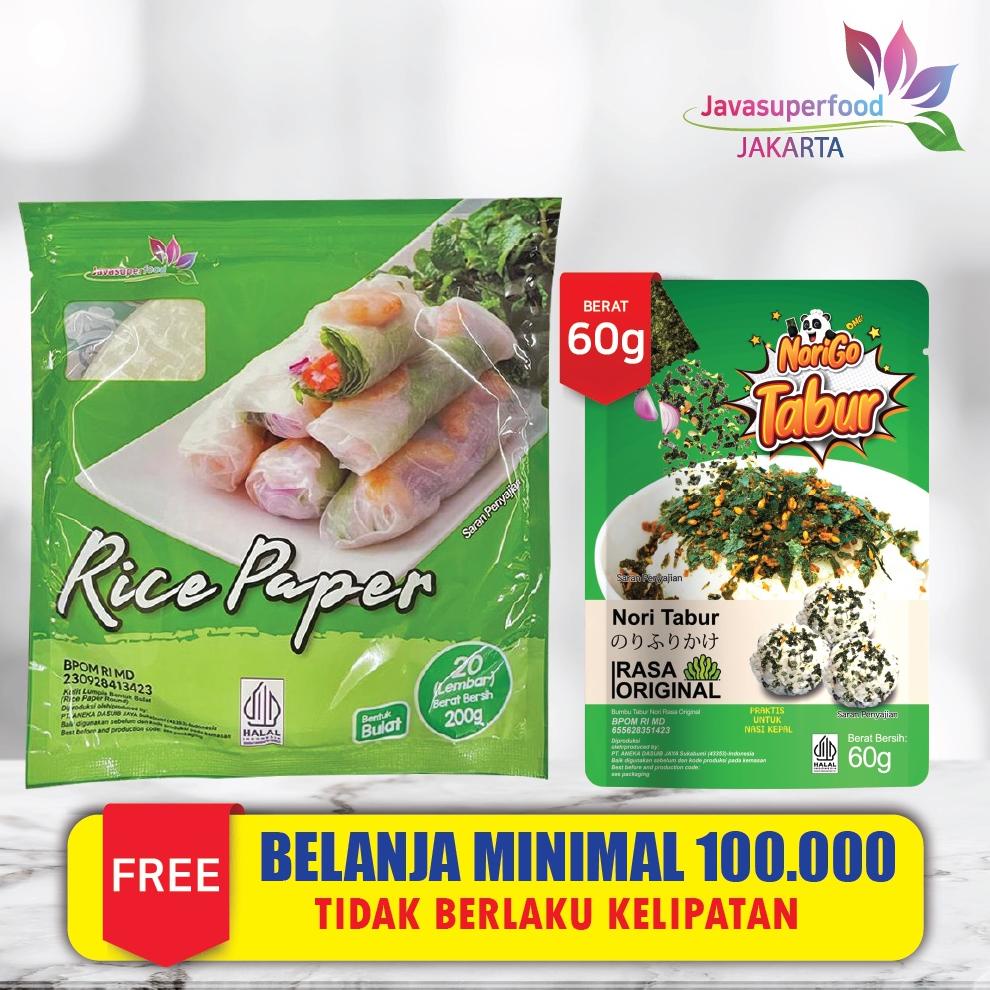 

[BELI 3 GRATIS 1] Rice Paper 200g / Banh Trang High Quality Rice Paper / Kulit Lumpia Vietnam Rice Paper / rice roll spring roll / 200g Best Seller