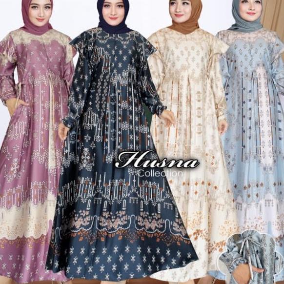 ( JUMBO ) Gamis Dior silk Premium motif 4/ Kekinian Gamis 2021/ Maxi