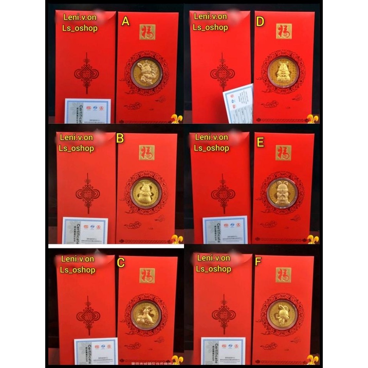 

Angpao Imlek Emas 2023 Kelinci Rabbit Red Pocket Sincia Ampau Tahun Br