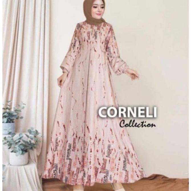 (JUMBO)Gamis Maxmara Lux premium motif 4 | Kekinian Gamis 2022 MAXI